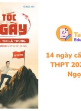 14 ngày cấp tốc Vật Lý THPT 2025 Thầy Vũ Ngọc Anh